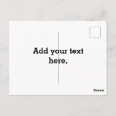 猫 ポストカード (裏面)