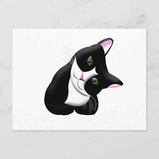 猫 ポストカード (正面)