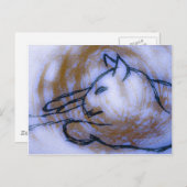 猫 ポストカード (正面/裏面)