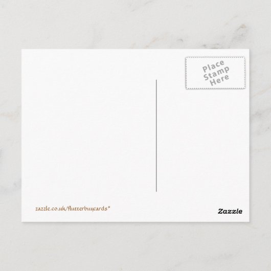 猫 ポストカード (裏面)