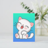 猫 ポストカード (スタンド正面)