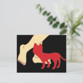 猫 ポストカード (スタンド正面)