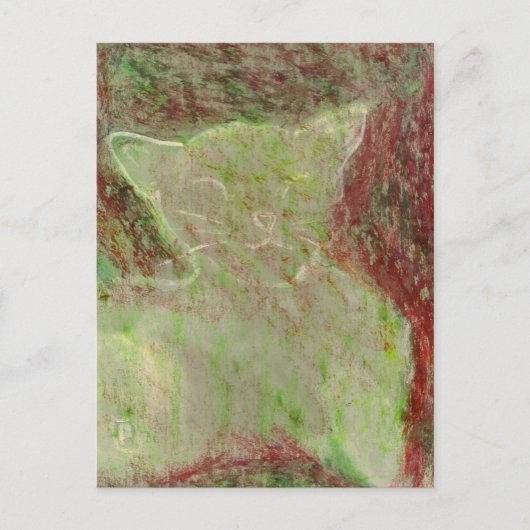 猫 ポストカード (正面)