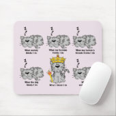 猫 マウスパッド (マウス)