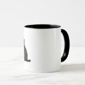 猫 マグカップ (正面右)