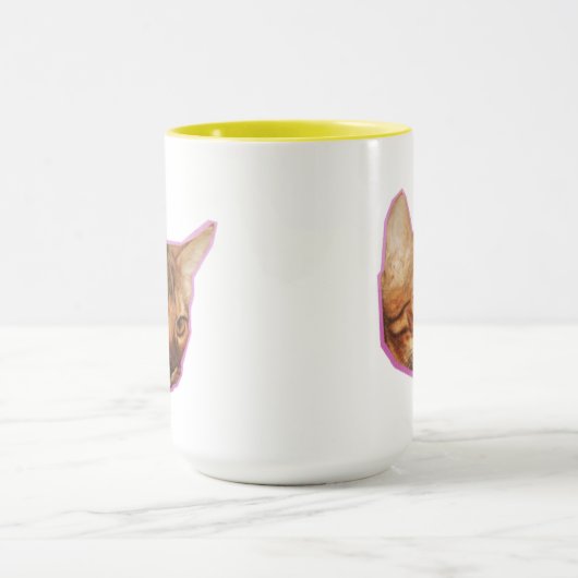 猫 マグカップ (中央)