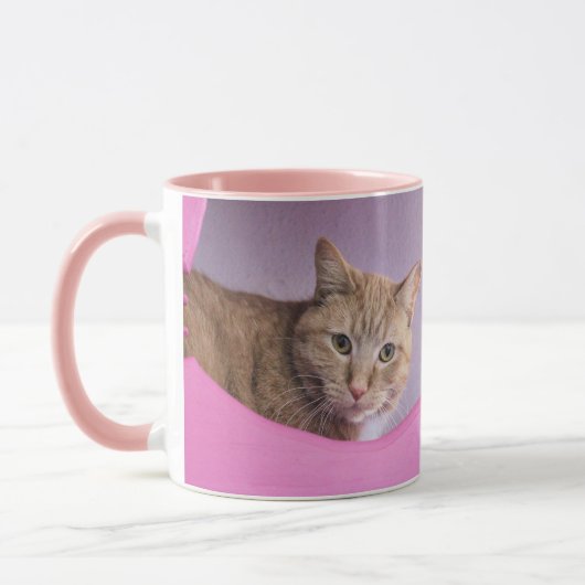 猫 マグカップ (左)