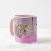猫 マグカップ (正面左)