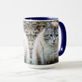 猫 マグカップ (正面右)