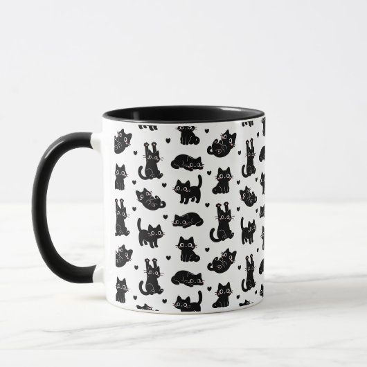 猫 マグカップ (左)