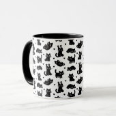 猫 マグカップ (正面左)