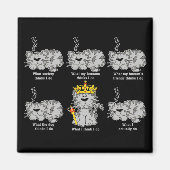 猫 マグネット (正面)