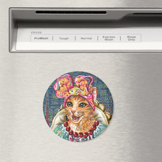 猫 マグネット (インサイチュ (食洗機))