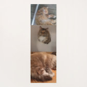 猫 ヨガマット (裏面)
