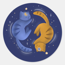 猫 ラウンドシール