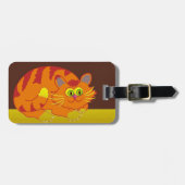 猫 ラゲッジタグ (正面横)