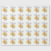 猫 ラッピングペーパー (フラット)