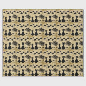 猫 ラッピングペーパー (フラット)