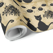 猫 ラッピングペーパー (ロールコーナー)