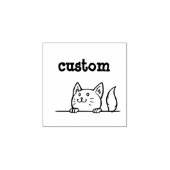猫 ラバースタンプ (インプリント)