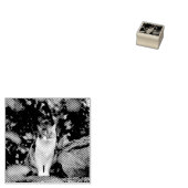 猫 ラバースタンプ (押印)