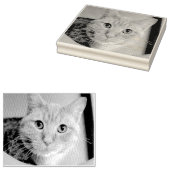 猫 ラバースタンプ (押印)