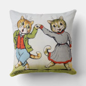 猫、ルイWainの恋人 クッション (裏面)