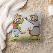 猫、ルイWainの恋人 クッション (ブランケット)