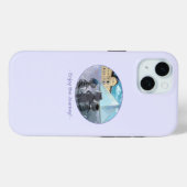 猫 ルーヴル パリ - 頑丈スマホケースを楽しもう Case-Mate iPhoneケース (裏面 (横))
