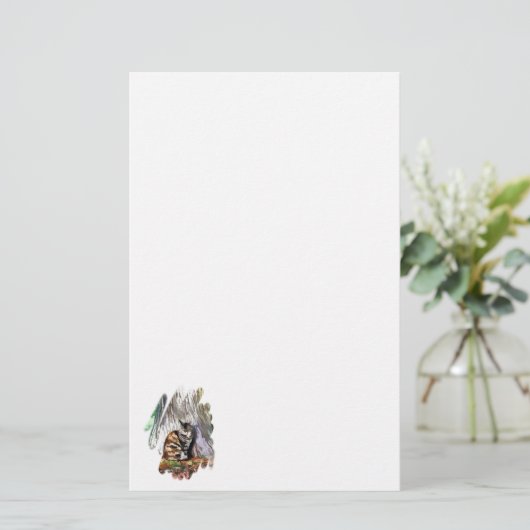 猫 便箋 (スタンド正面)