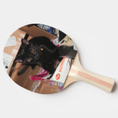 猫 卓球ラケット (横)