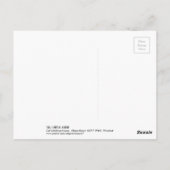 猫,古邨キャッチングマウス，大原小村，浮世絵 ポストカード (裏面)