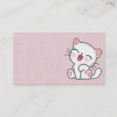 猫 名刺 (正面)