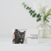 猫 名刺 (スタンド正面)