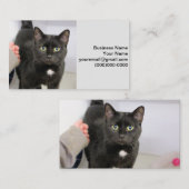 猫 名刺 (正面/裏面)
