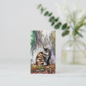 猫 名刺 (スタンド正面)