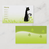 猫 名刺 (正面/裏面)