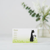 猫 名刺 (スタンド正面)