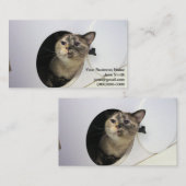 猫 名刺 (正面/裏面)