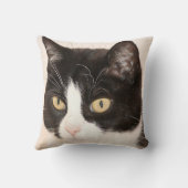 猫、子ネコ、子猫の顔の装飾用クッション クッション (裏面)