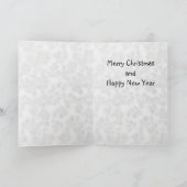 猫，子猫，クリスマス，救助，写真 シーズンカード (内部)