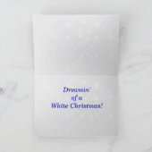 猫，子猫，クリスマス，救助，写真 シーズンカード (内部)