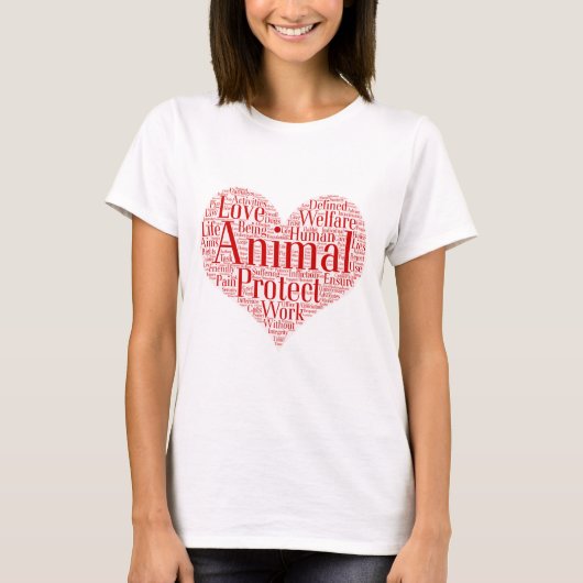 猫 – 子猫 – 動物Tシャツ Tシャツ (正面)