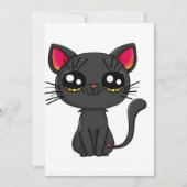 猫 招待状 (正面)