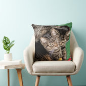 猫 – 日々 – 休日 – クリスマス クッション (椅子)