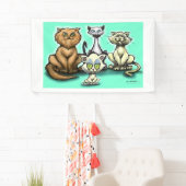 猫 横断幕 (インサイチュ)