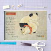 猫・歌日本の川国芳 薄葉紙 (クラフト)