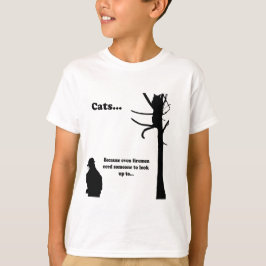 猫・・・消防士でさえも Tシャツ