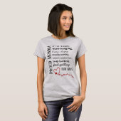 猫+犬の自慢のママ Tシャツ (正面フル)