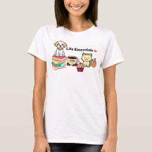 猫+犬愛好者Tシャツ - ライフエッセンシャルズ